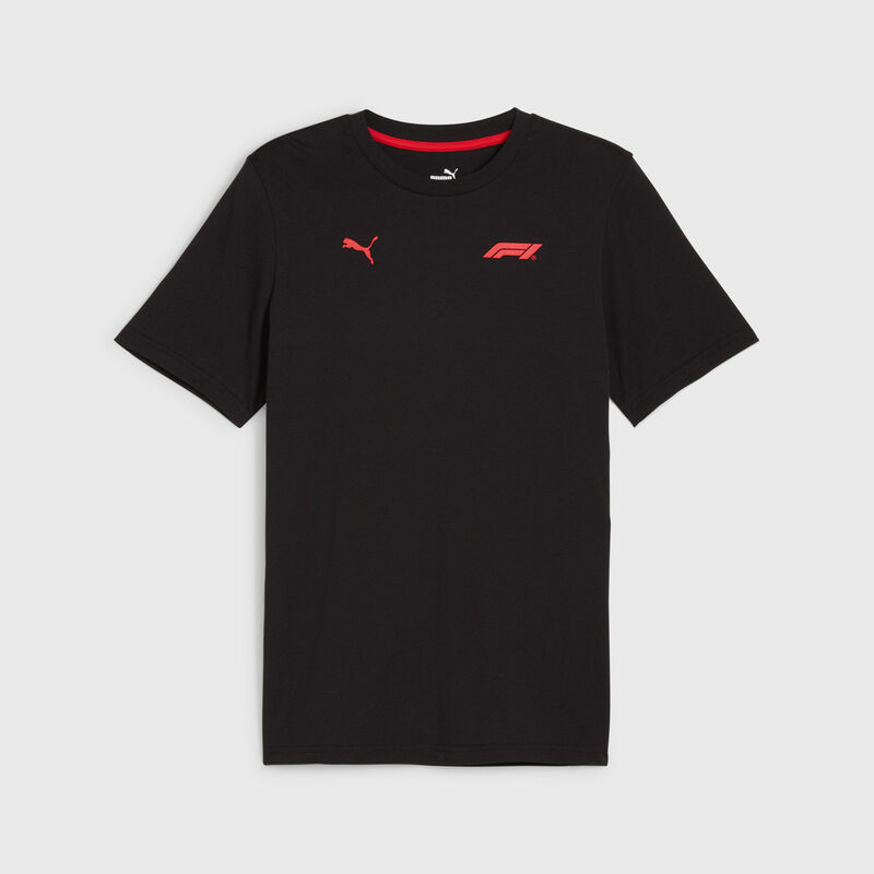 PUMA ESS F1® Logo T-shirt 2025 - F1 Collection - Black XXL for males - 4067978459564 - Fuel For Fans F1 Merchandise store