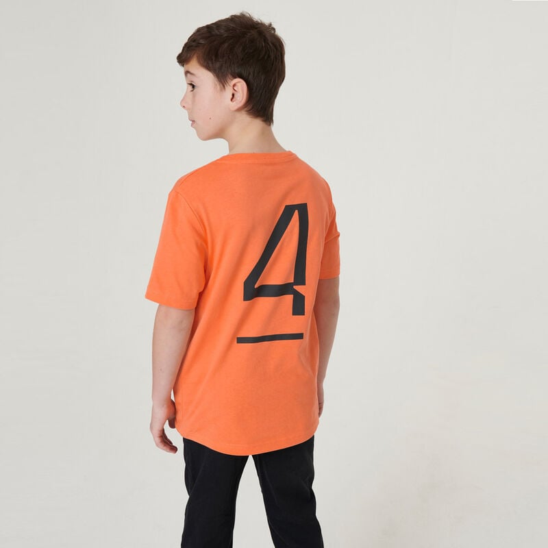 MCLAREN FW KIDS NORRIS TEE - orange