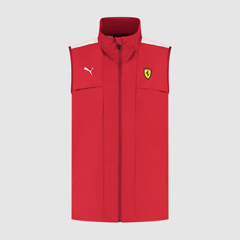 SF FW GILET - red