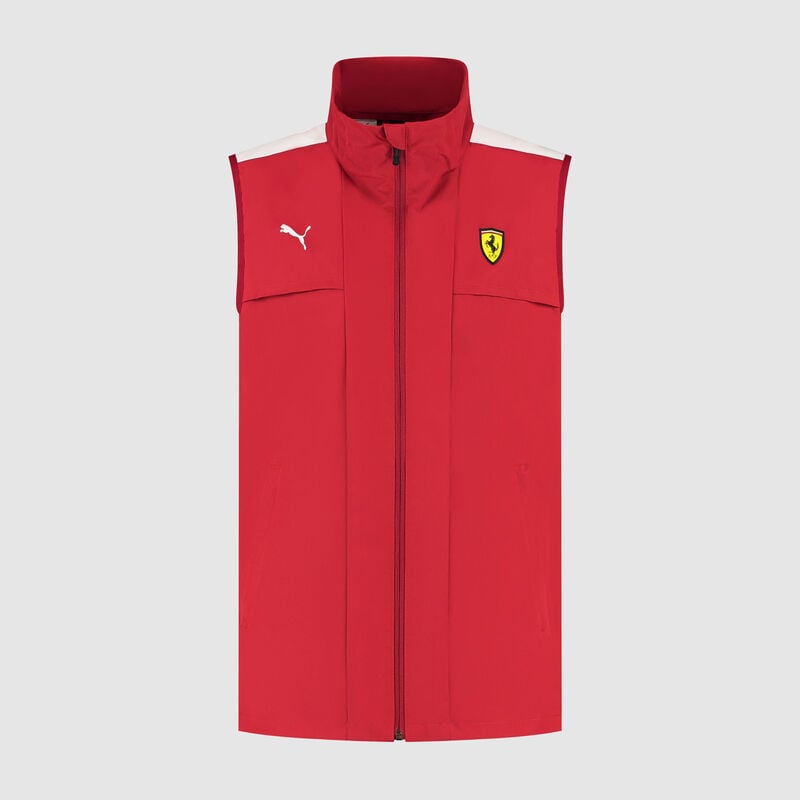 SF FW GILET - red