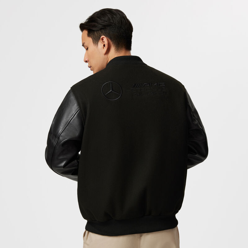 MAPF1 FW VARSITY JACKET - black