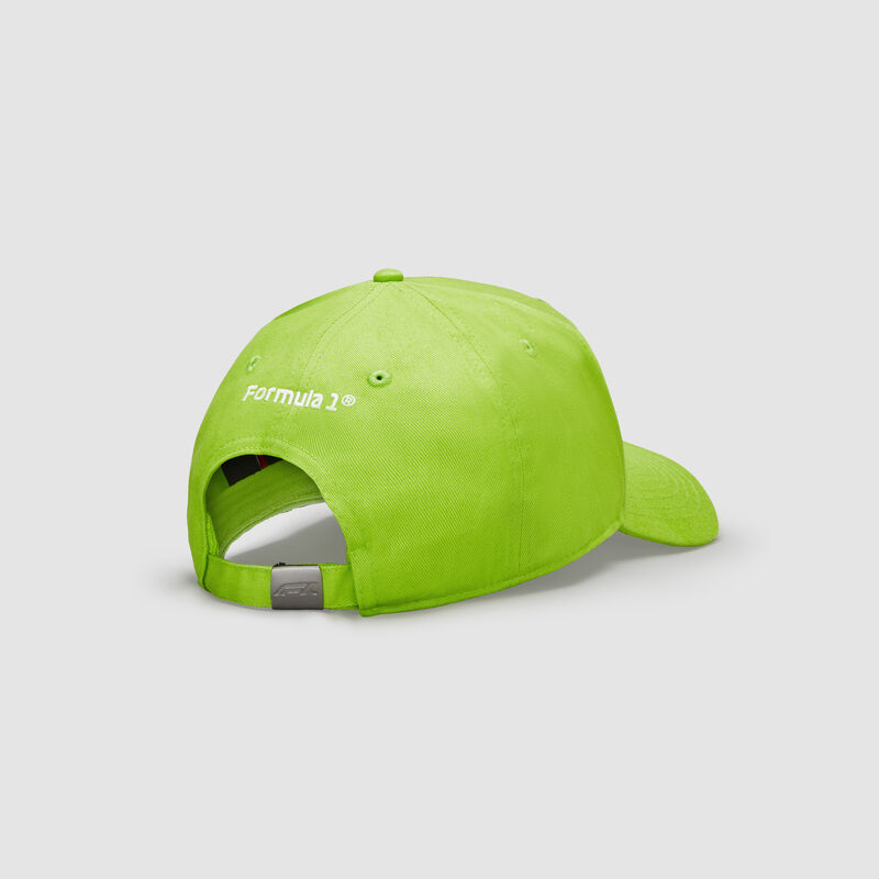 F1 FW LARGE LOGO BASEBALL CAP - lime