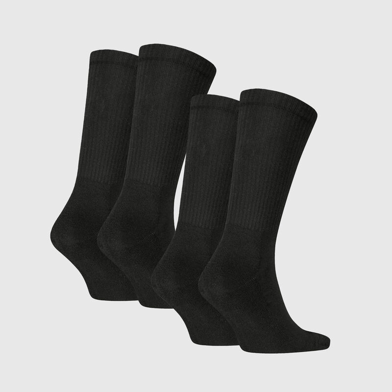 PUMA UNISEX F1 CREW SOCK 2P - black