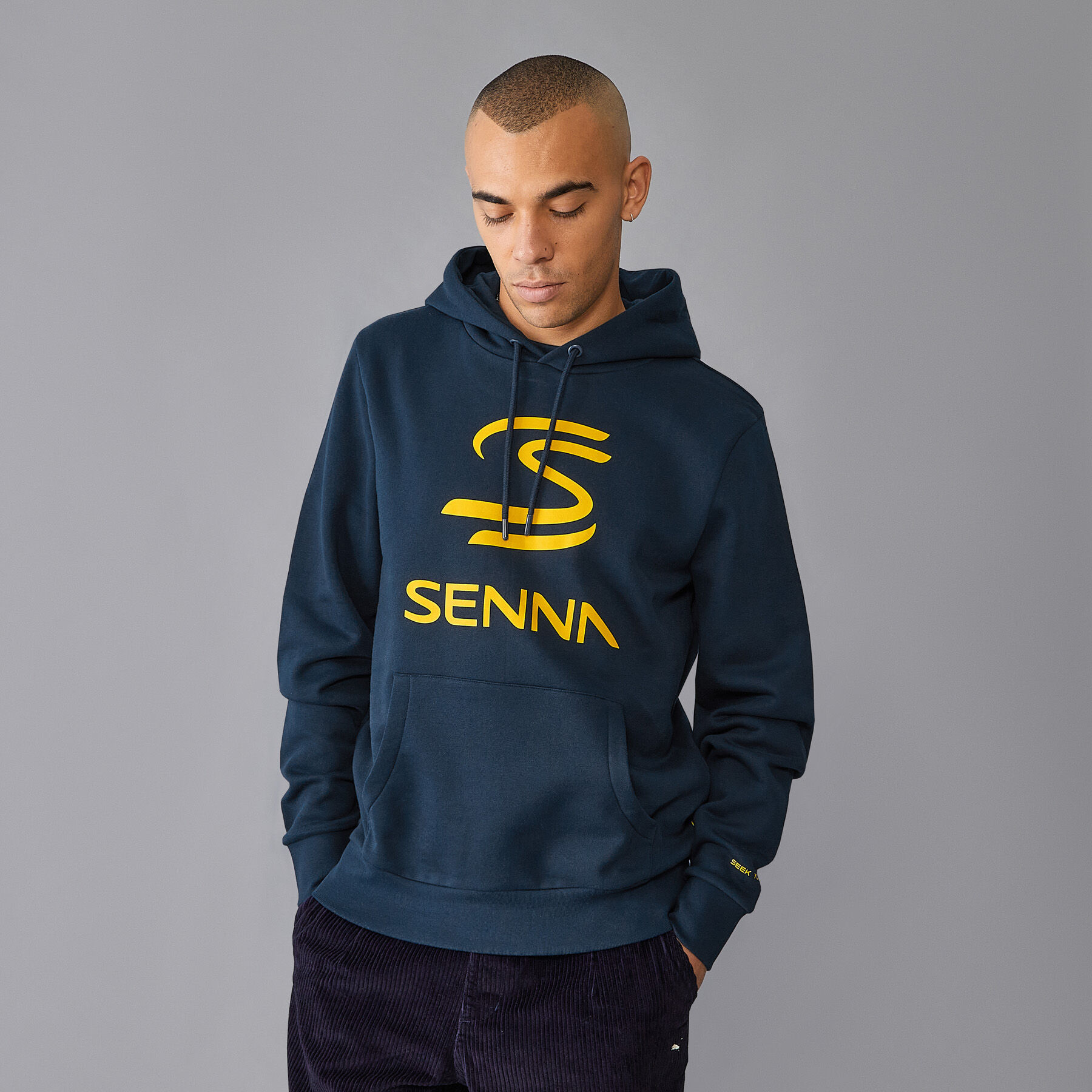 Logo Hoodie Ayrton Senna Fuel For Fans