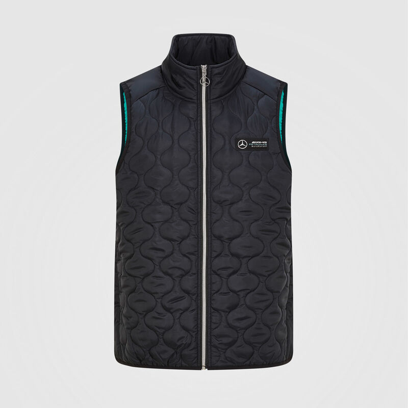 MAPM FW MENS PADDED GILET - black