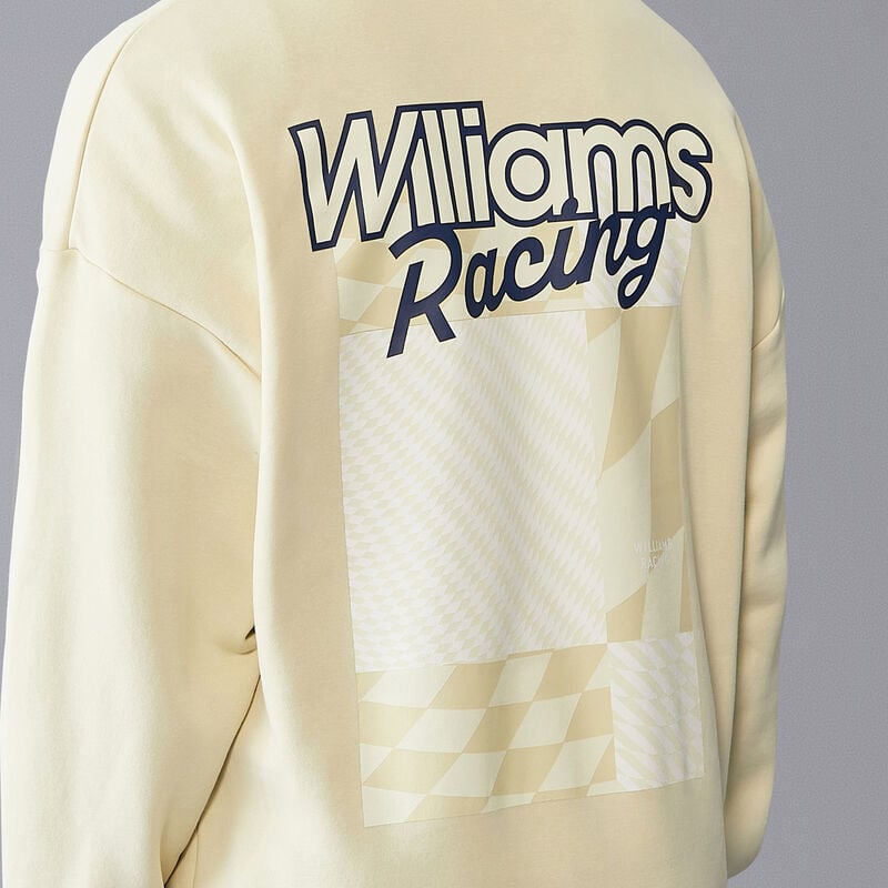 WILLIAMS RACING FW OVERSIZED HOODY - navy