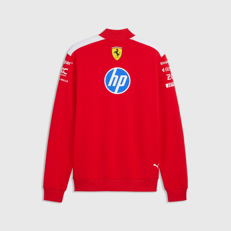 SF RP T7 half zip - red