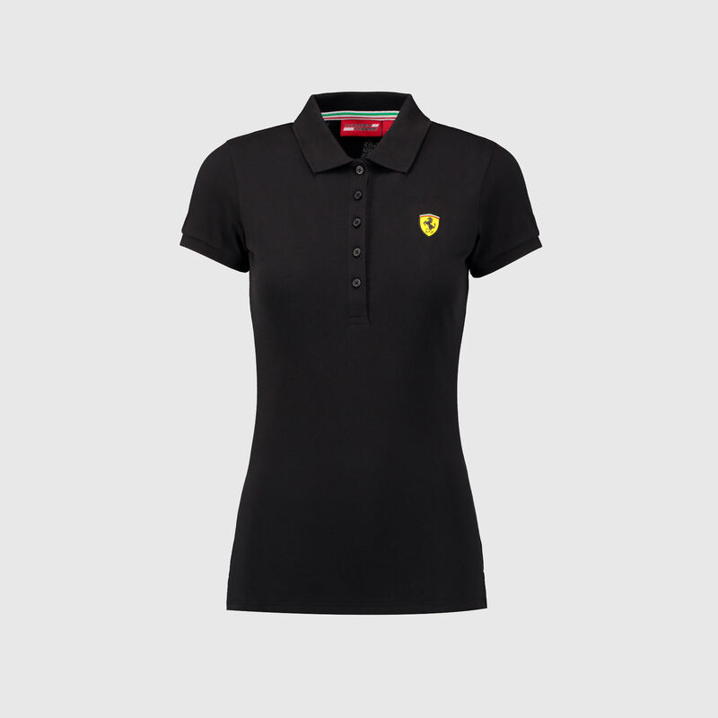 SF FW WOMENS CLASSIC POLO - black