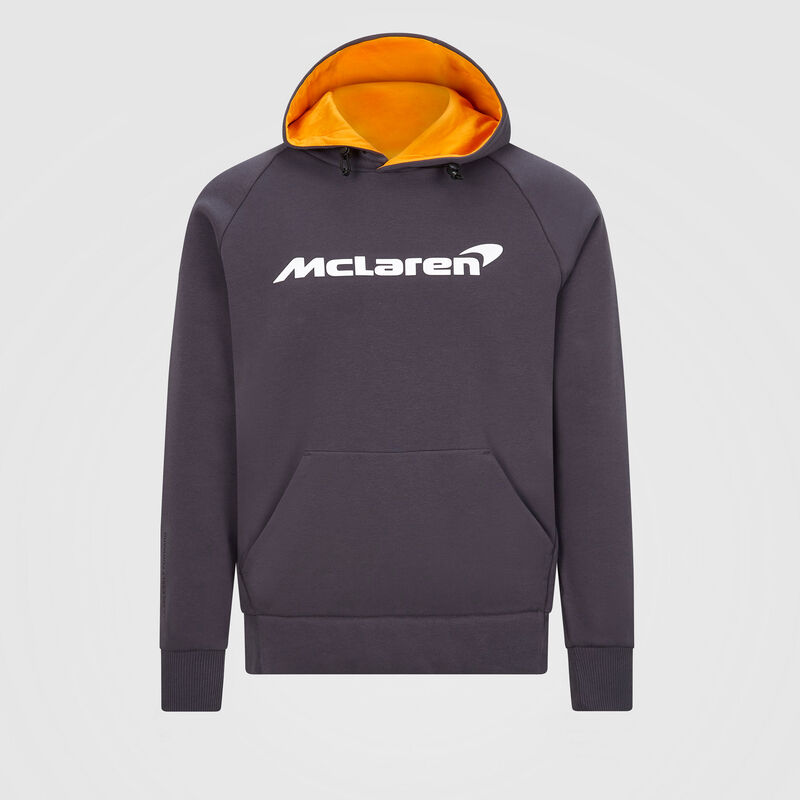 MCLAREN FW ESSENTIALS HOODY - Antracit