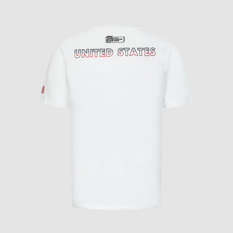 F1 FW RS AUSTIN TEE - white