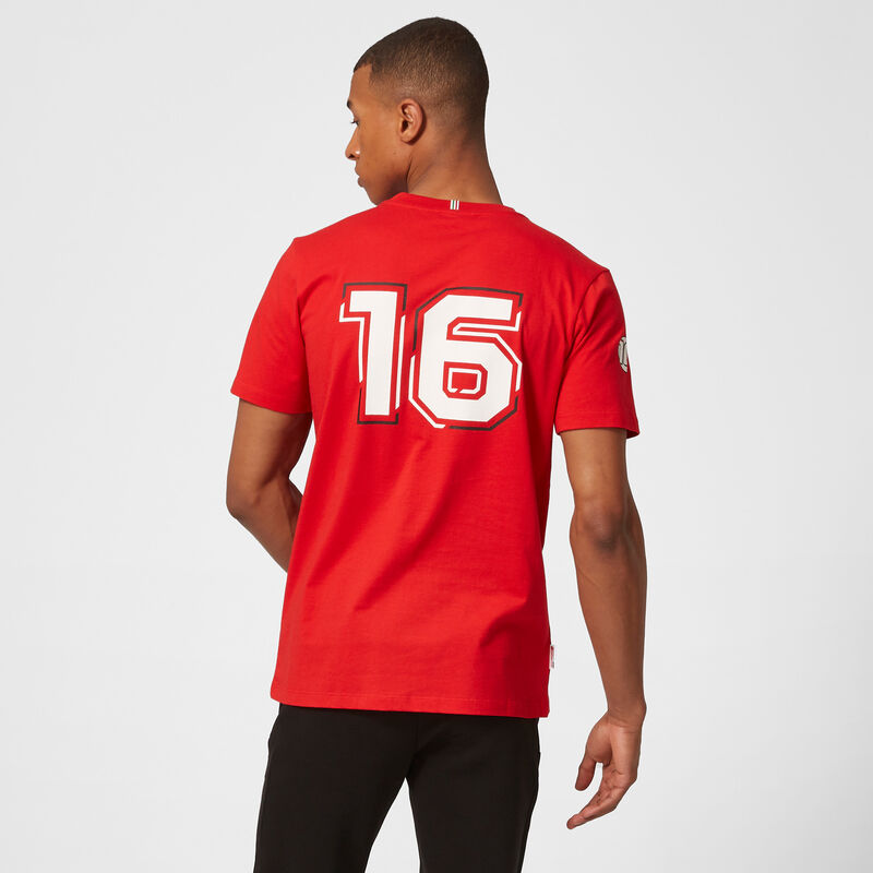 SF FW MENS LECLERC DRIVER TEE - red