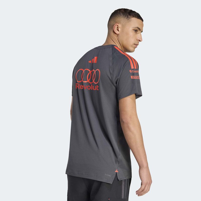 AUDI RP MENS MECHANICS TEE - Utility Black