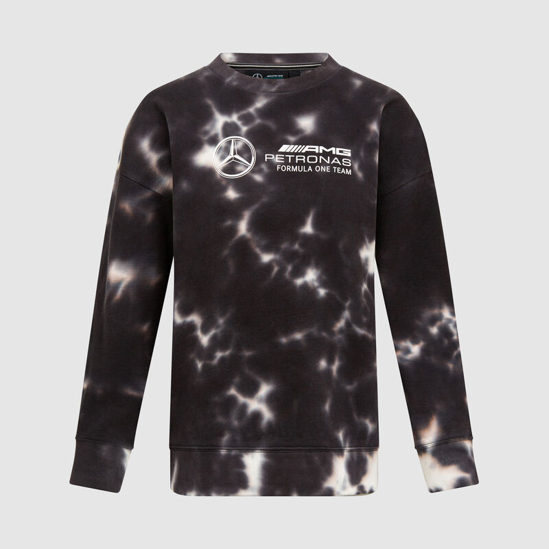 MAPF1 FW WOMENS TIE DYE CREW - grey