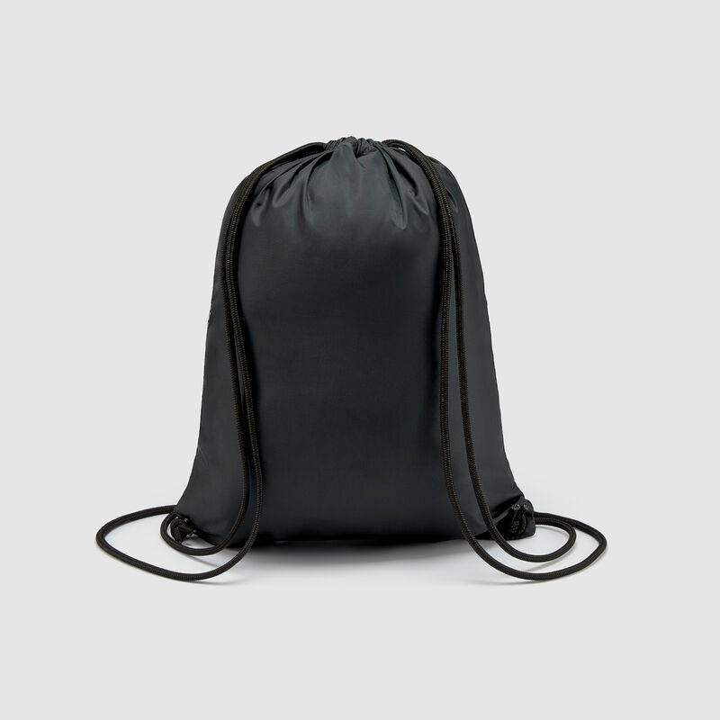 PORSCHE FW QUOTED AOP PULL BAG - black