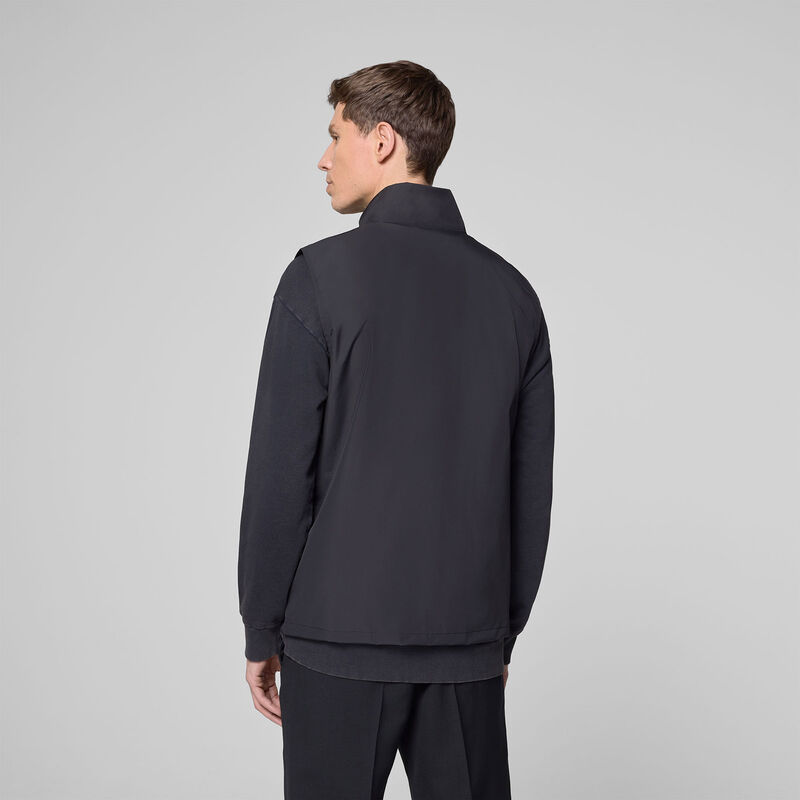 SF FW GILET - black