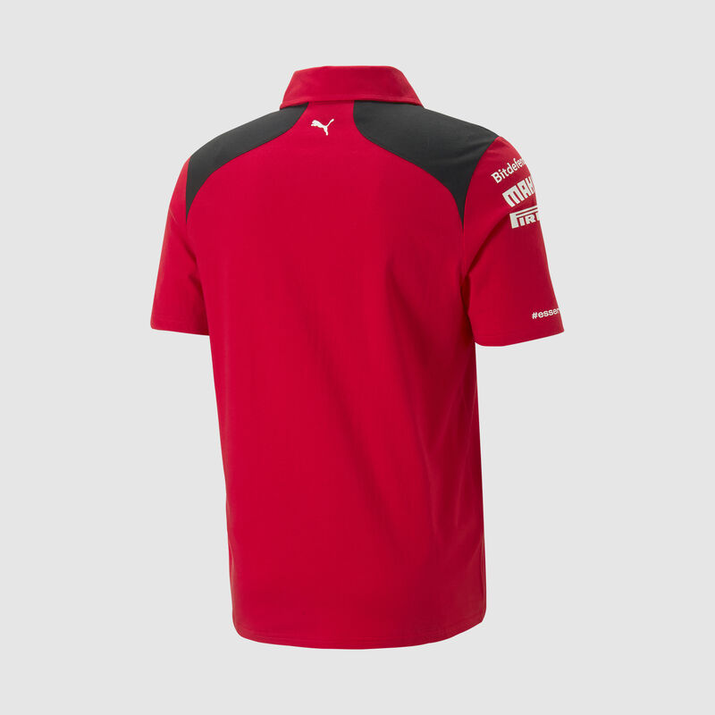 SF RP MENS TEAM POLO - red