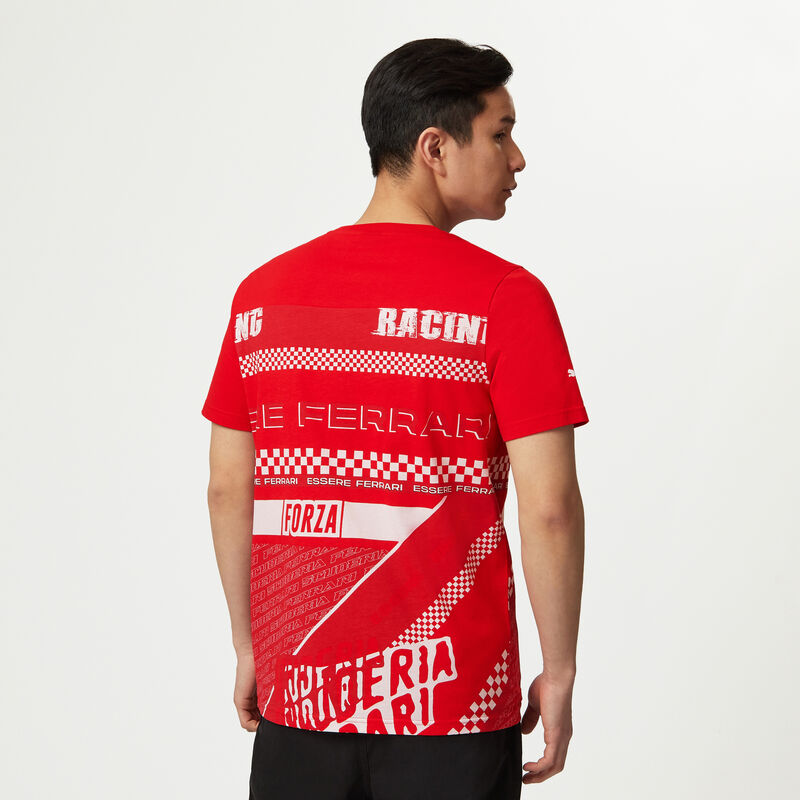 SF FW MENS GRAPHIC TEE - red