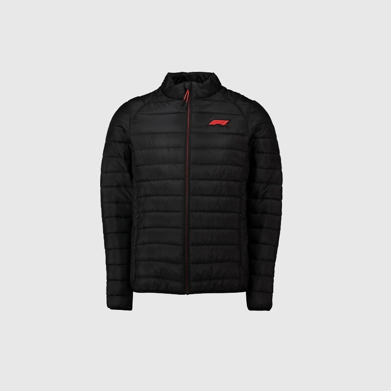 F1 TECH COLLECTION PADDED JACKET - black