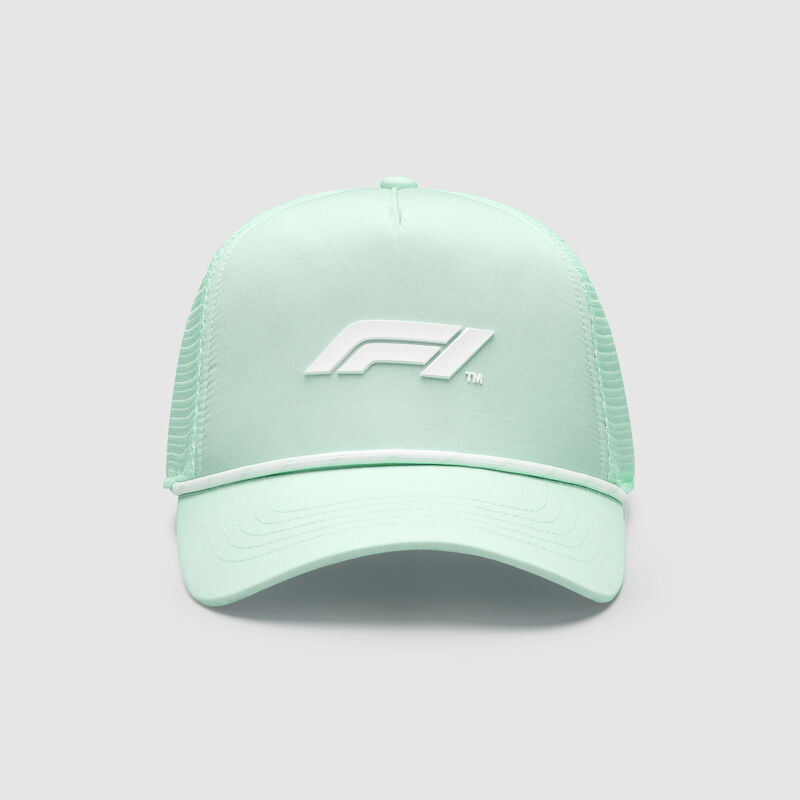 F1 FW PASTEL TRUCKER CAP - blue