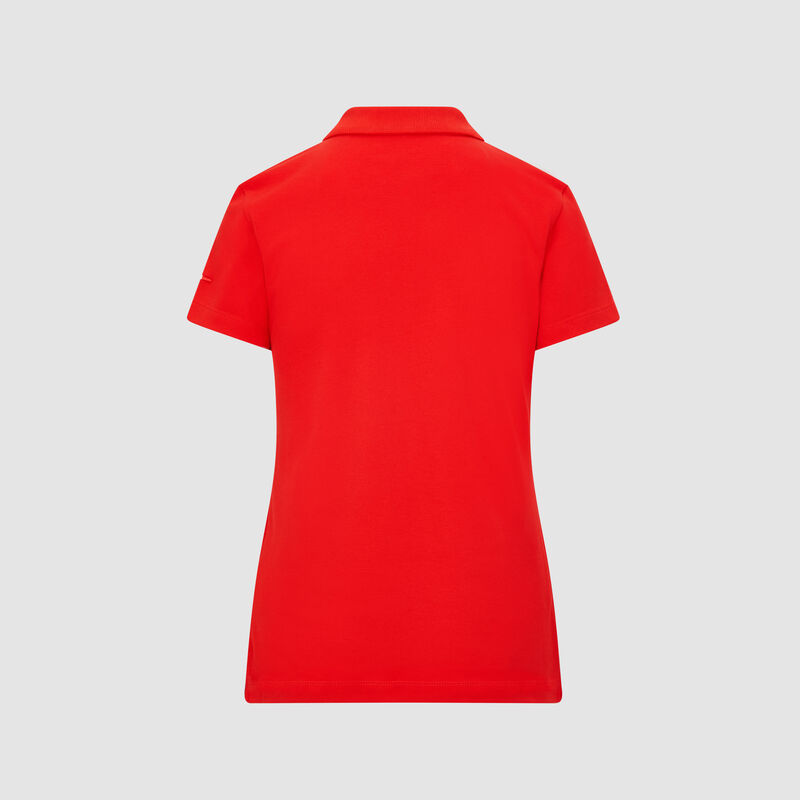 SF PU FW WOMENS CLASSIC POLO - red