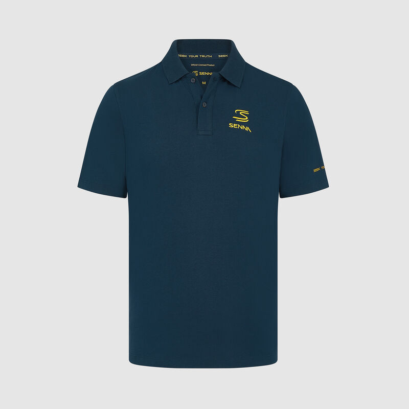 AS FW MENS SENNA LOGO POLO - navy