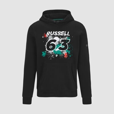 Sweat à capuche George Russell n° 63