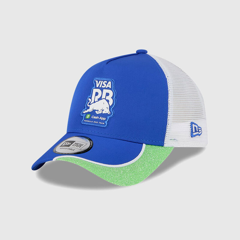 New Era 2025 Vegas GP Trucker Cap 2025 - Visa Cash App RB - Blue ONE SIZE - 198977777534 - Fuel For Fans F1 Merchandise store