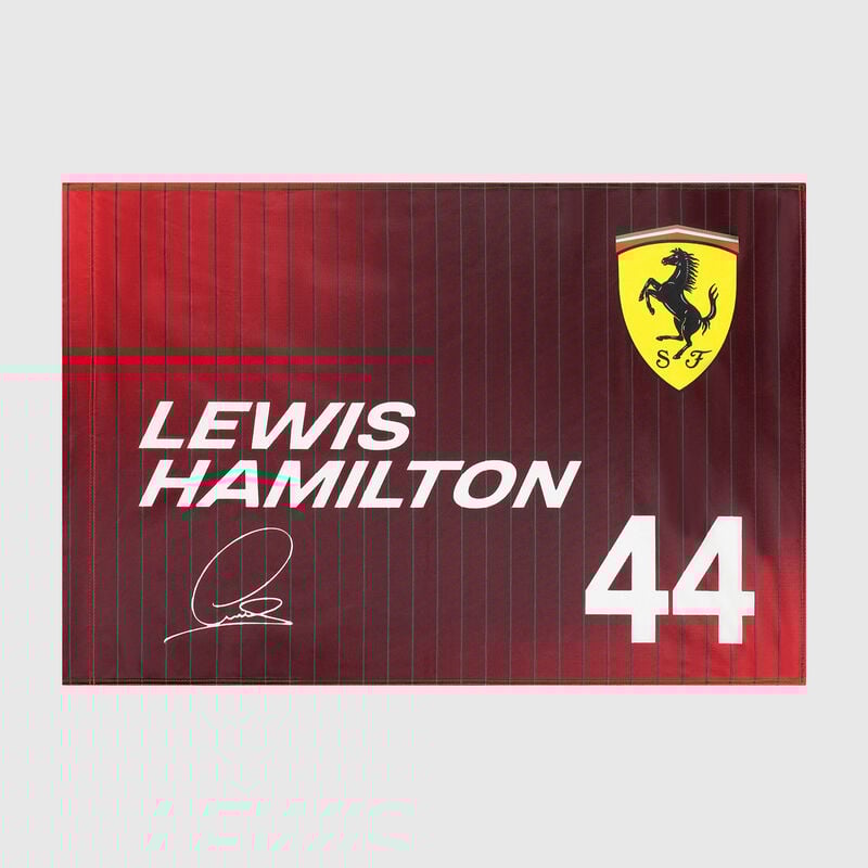 SF FW 60x90 HAMILTON FLAG - red