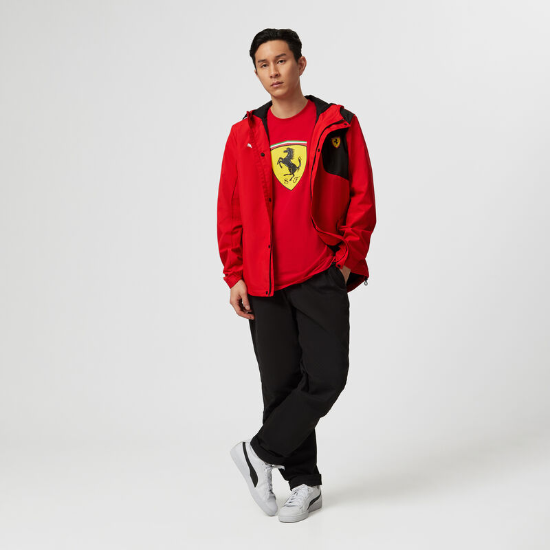 SF FW MENS RAINJACKET - red