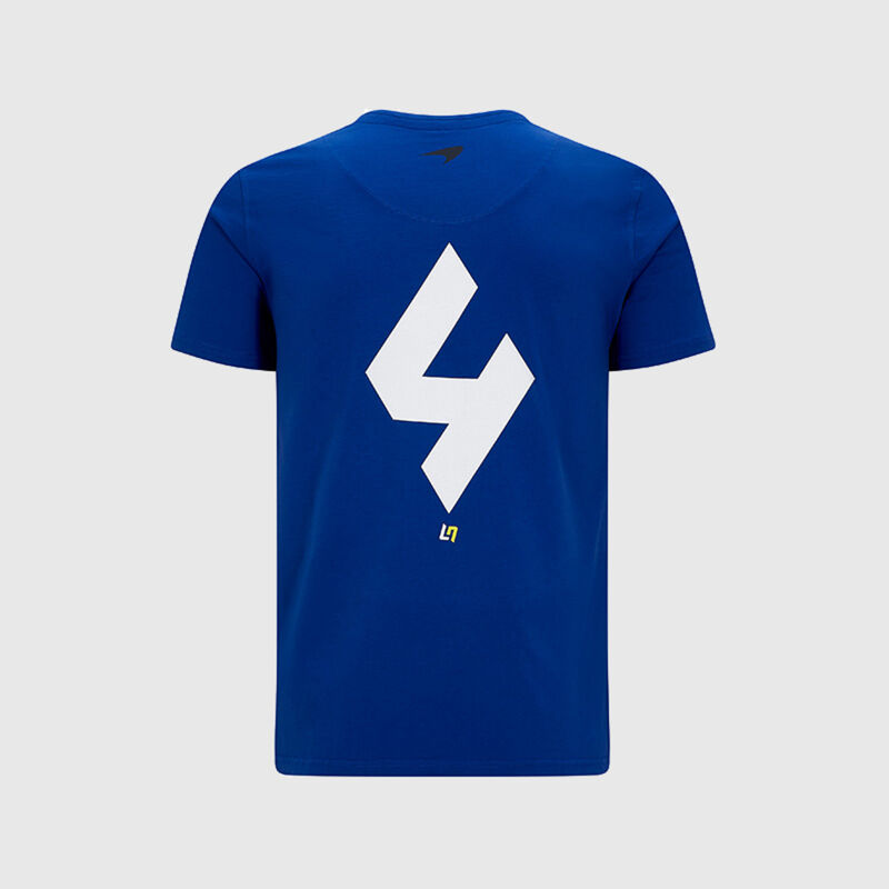 MCLAREN LANDO NORRIS NUMBER TSHIRT - blue