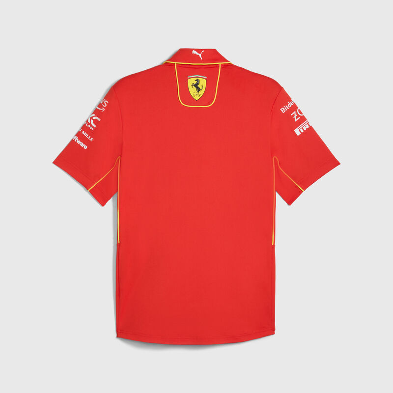 SF RP MENS PRO TEAM POLO - red