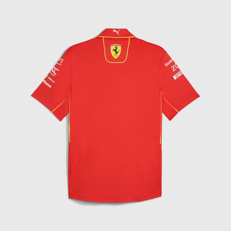 SF RP MENS PRO TEAM POLO - red