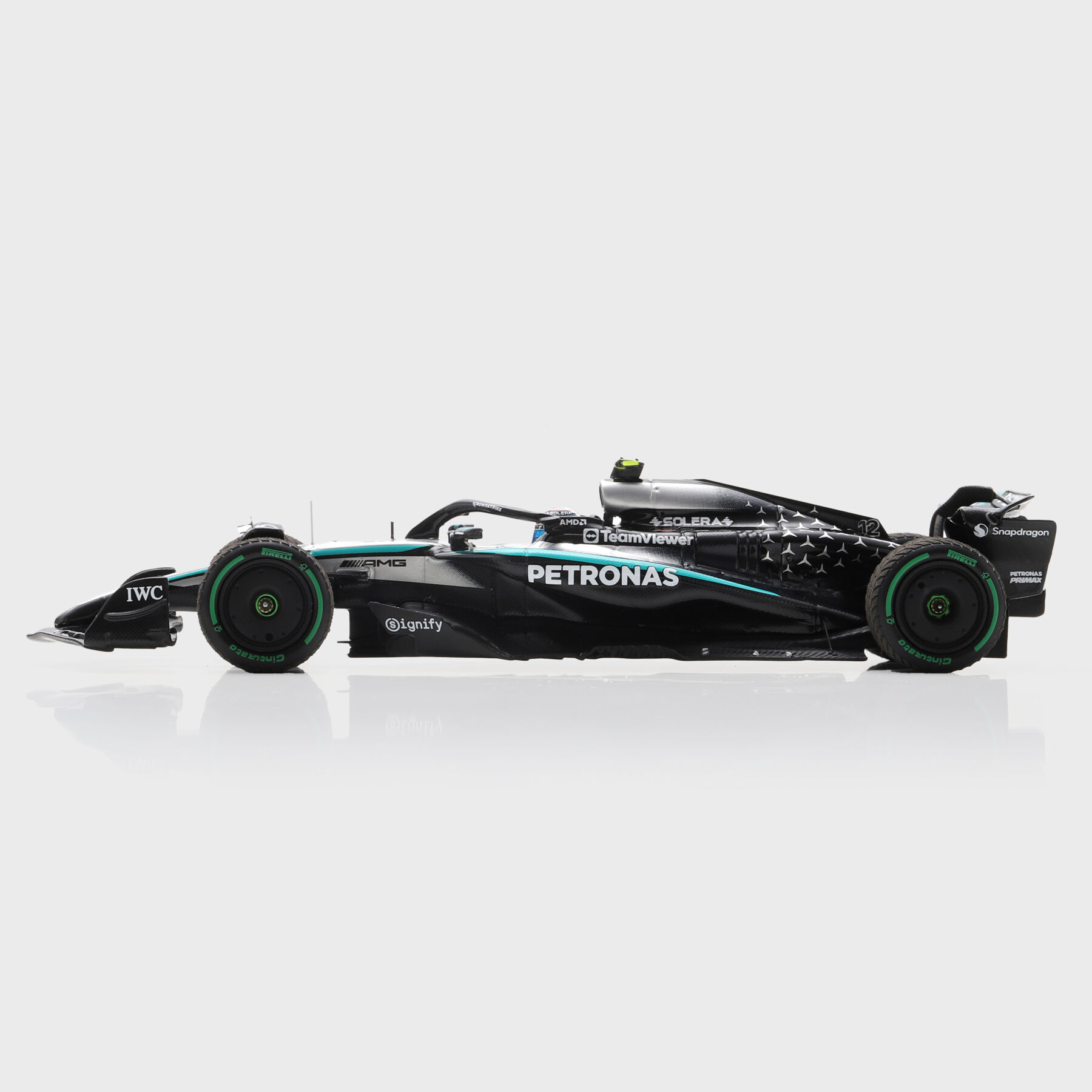 2025 Kimi Antonelli W16 1:43 Scale Model - Mercedes-AMG F1 Team