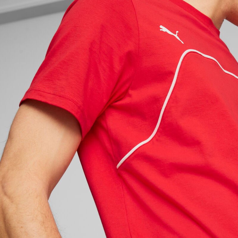 SF LS MENS RACE TEE - red