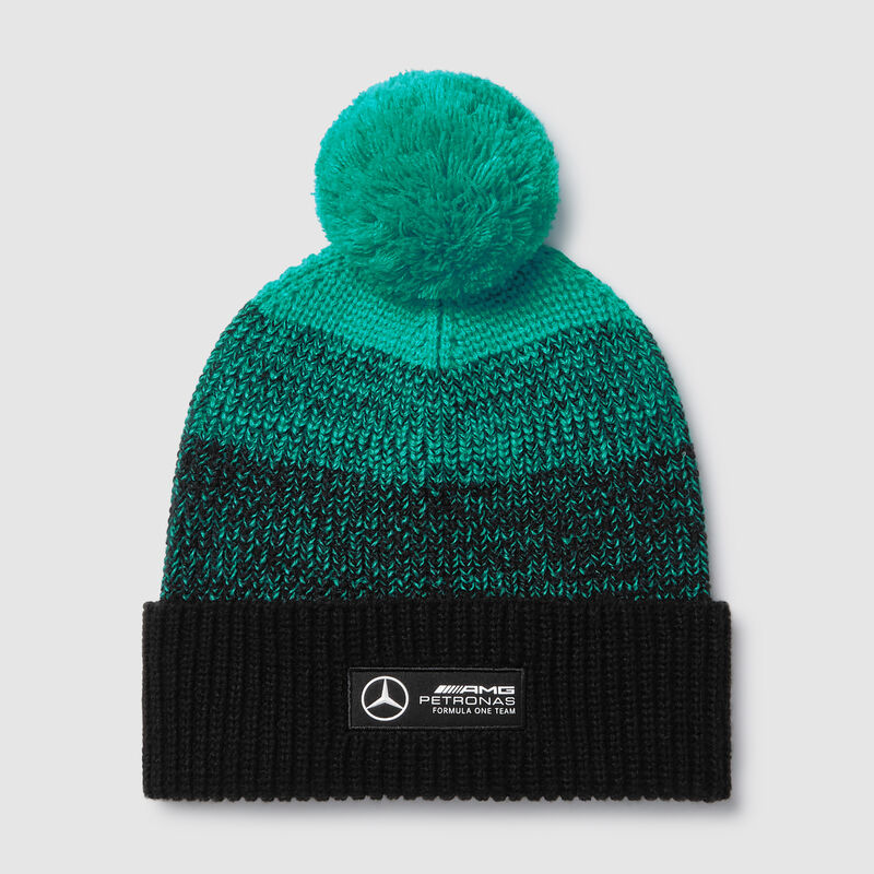 MAPF1 FW GRADIENT BOBBLE BEANIE - black