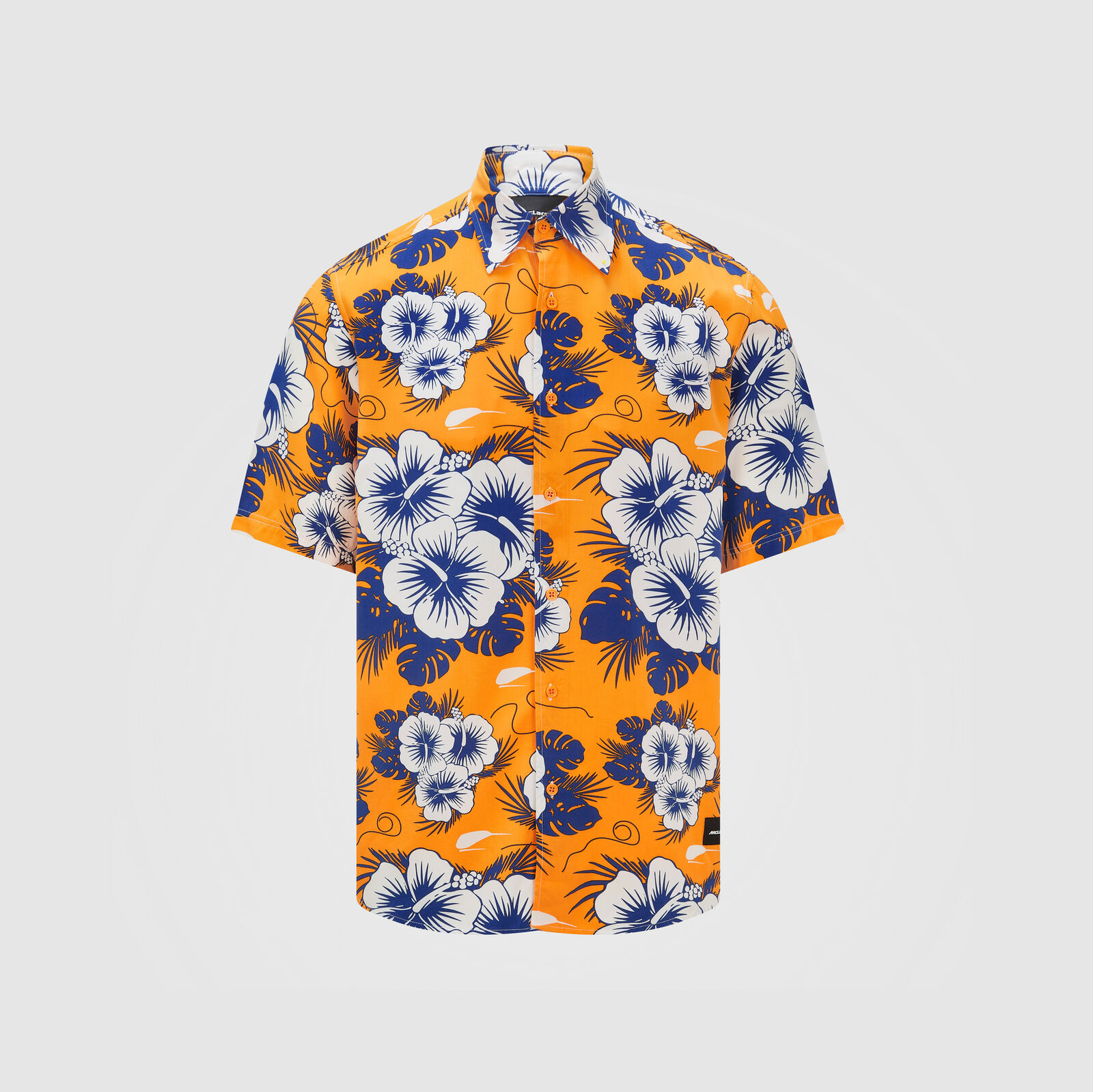 orange hawaiian shirt