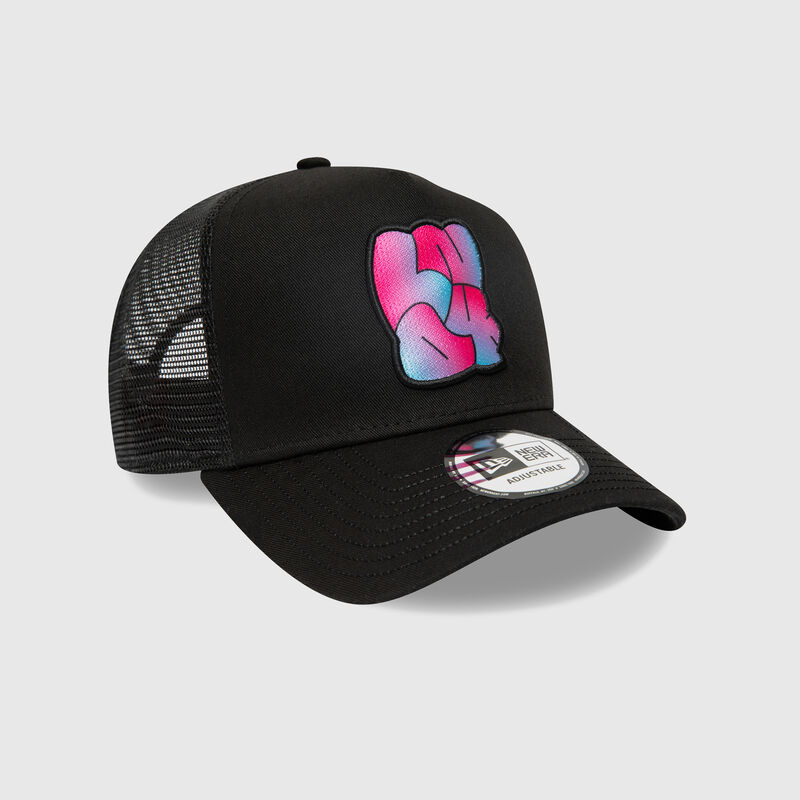MCLAREN SL LIFESTYLE LN4 TRUCKER CAP - black