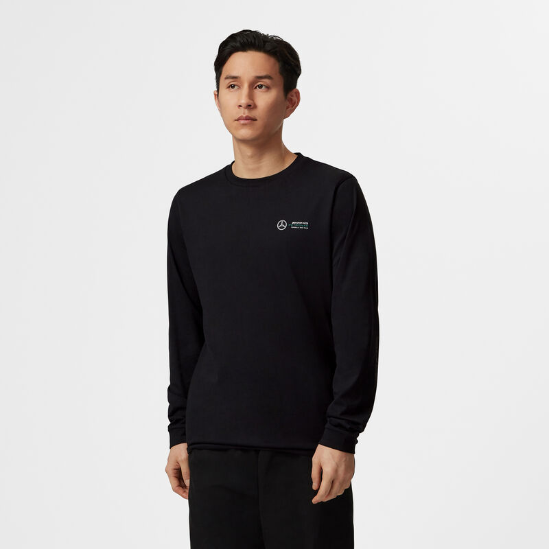 MAPF1 FW MENS LS TEE - black