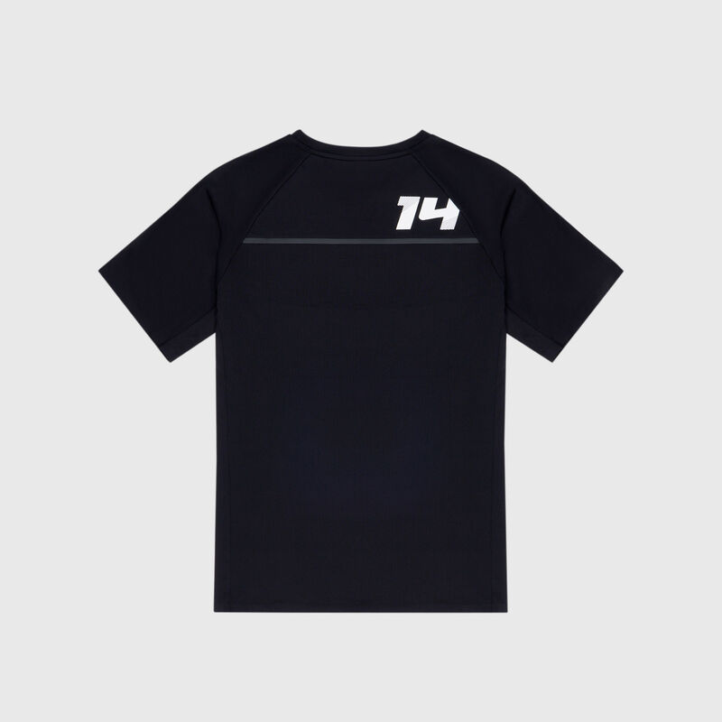 AMF1 FW KIMOA CHEST LOGO TEE - black
