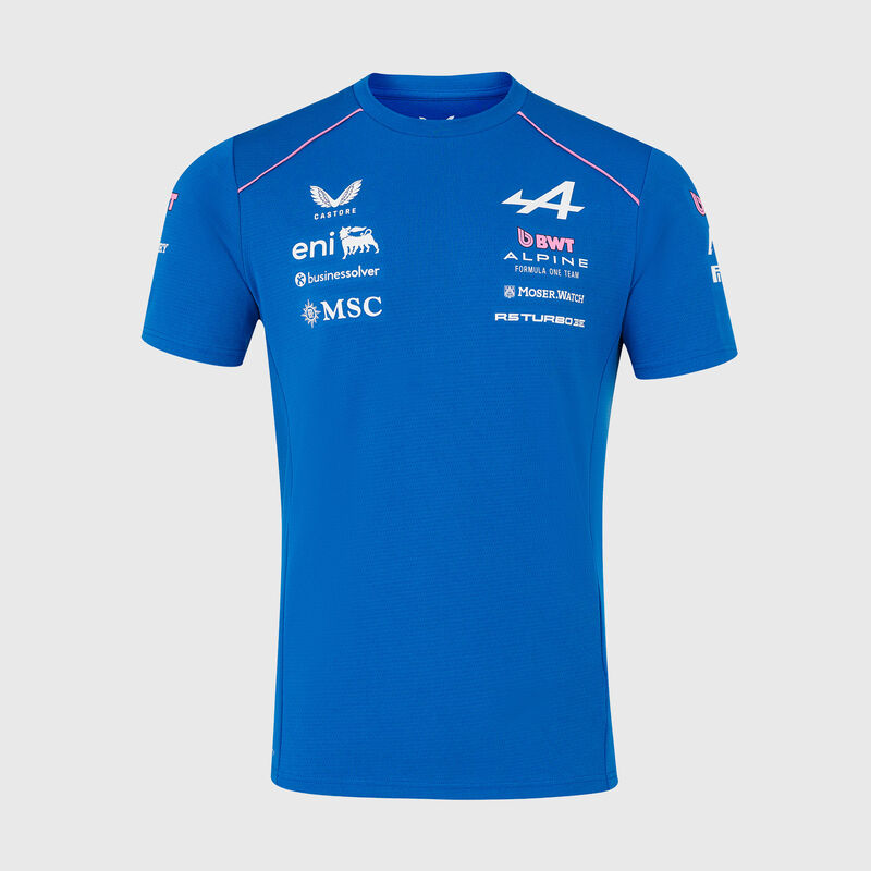 ALPINE RP MENS TEAM SET UP TEE - Lapis Blue