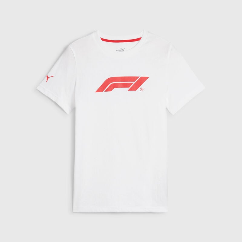 F1 FW KIDS LOGO TEE - red