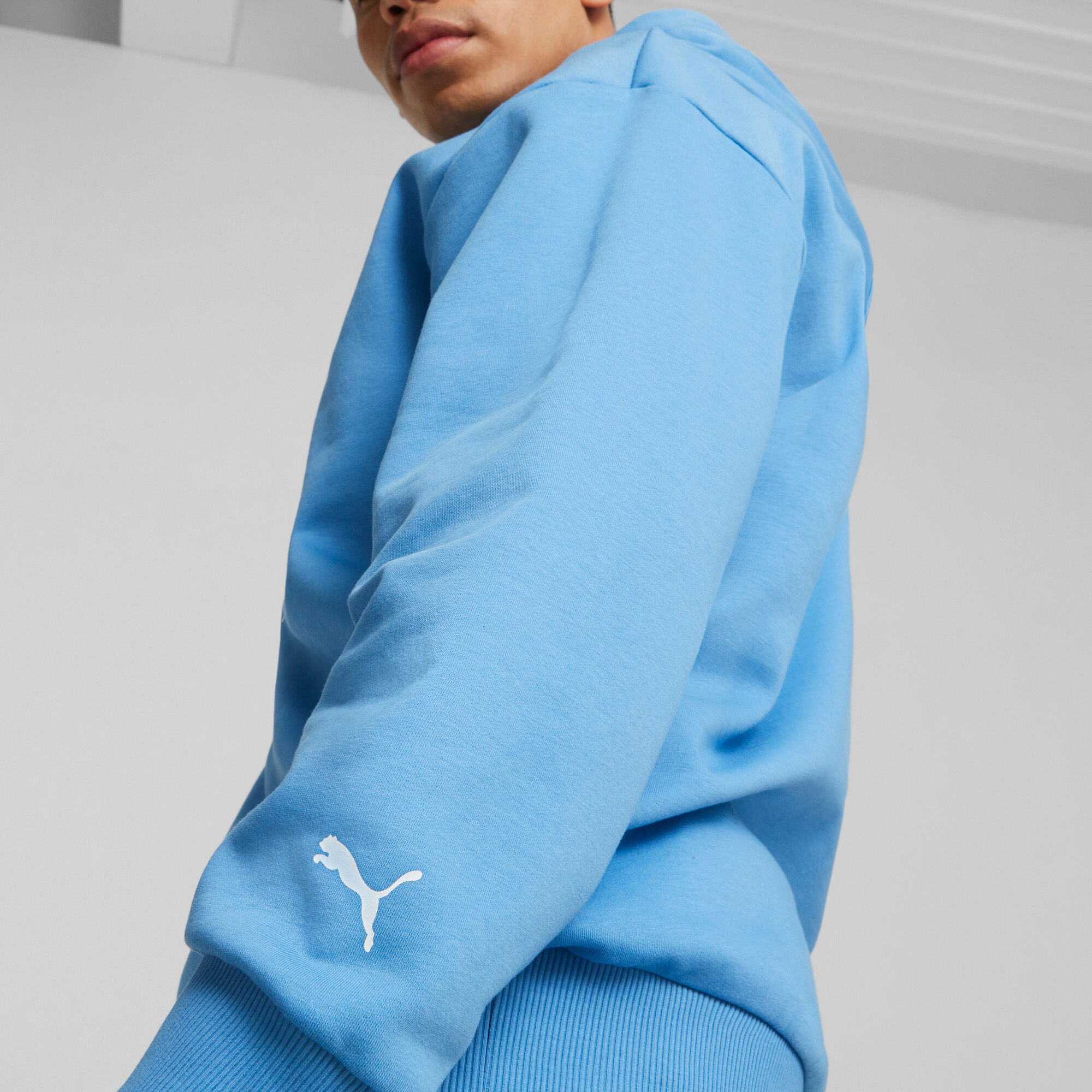 Light blue 2025 puma sweatshirt