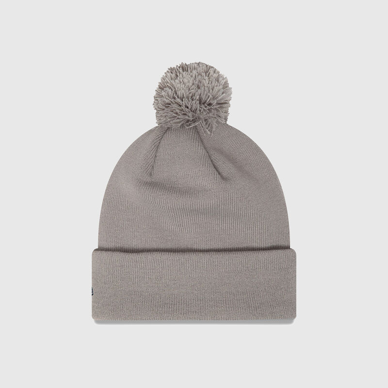 RBR SL FW ESSENTIAL BOBBLE BEANIE - grey