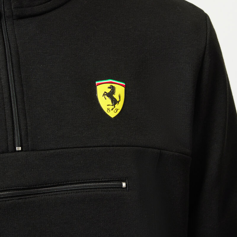 SF FW MENS QUARTER ZIP - black