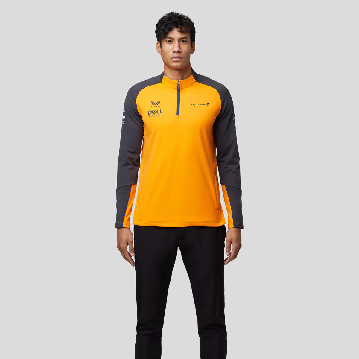 2022 Team 1 4 Zip Sweatshirt McLaren F1 Fuel For Fans
