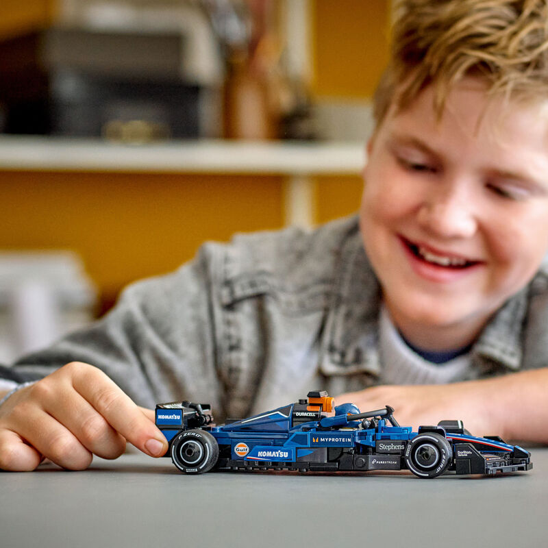 WR SPEED CHAMPIONS LEGO SET - blue