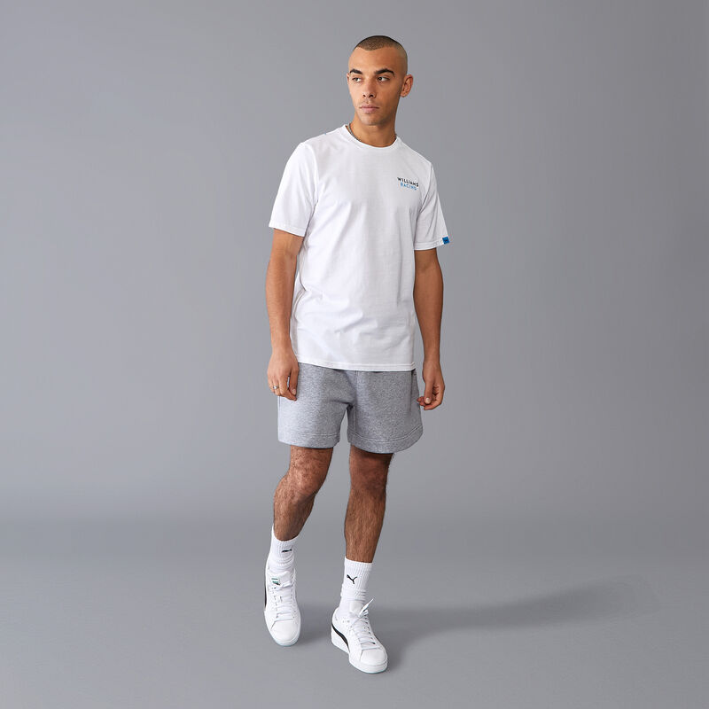 WILLIAM RACING FW MENS ABSTRACT W TEE - white