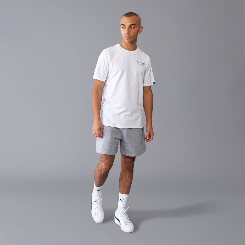 WILLIAM RACING FW MENS ABSTRACT W TEE - white