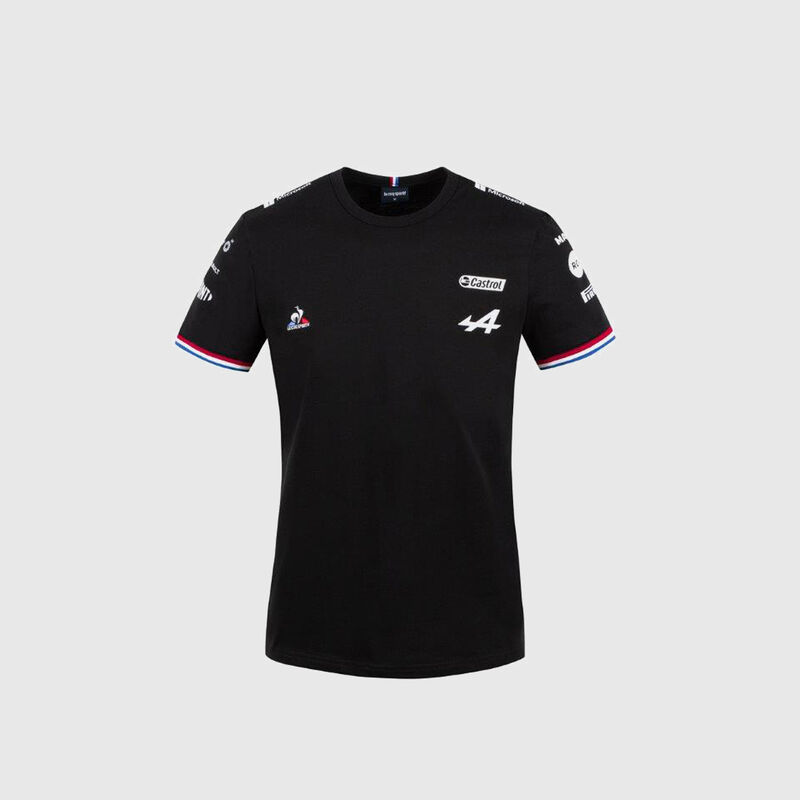 ALPINE F1 KIDS TEE - black