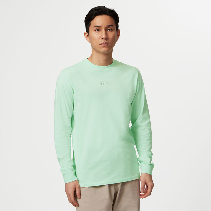MAPF1 FW LS RETRO TEE - mint